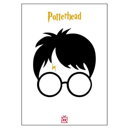 Potterhead Motto Kartı