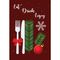 Eat Drink Enjoy Motto Kartı - Eat Drink Enjoy Yeni Yıl Kutusu  içinde