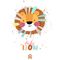 Baby Lion Motto Kartı - MOTTO KARTLARI