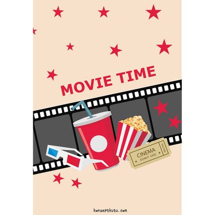 Movie Time Motto Kartı 