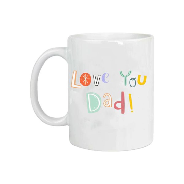 I Love Dad! Tasarım Kupa - KUPALAR & BARDAKLAR