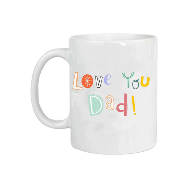 I Love Dad! Tasarım Kupa