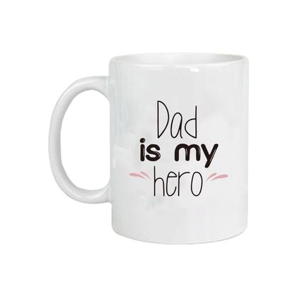 Dad is My Hero Tasarım Kupa
