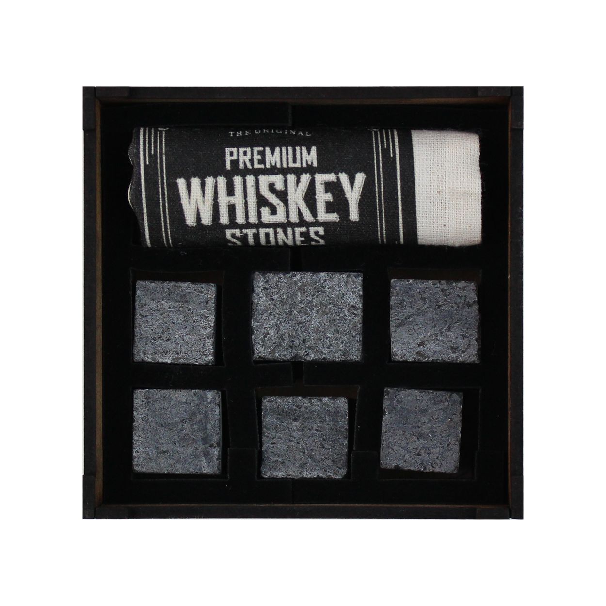 Viski Taşı -2 - Whiskey Seti Hediye Kutusu içinde