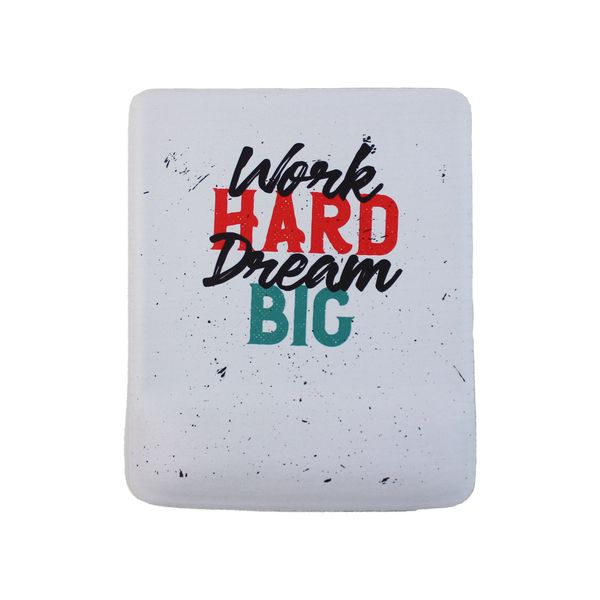 Work Hard Dikdörtgen Bilek Destekli Mousepad - AKSESUARLAR