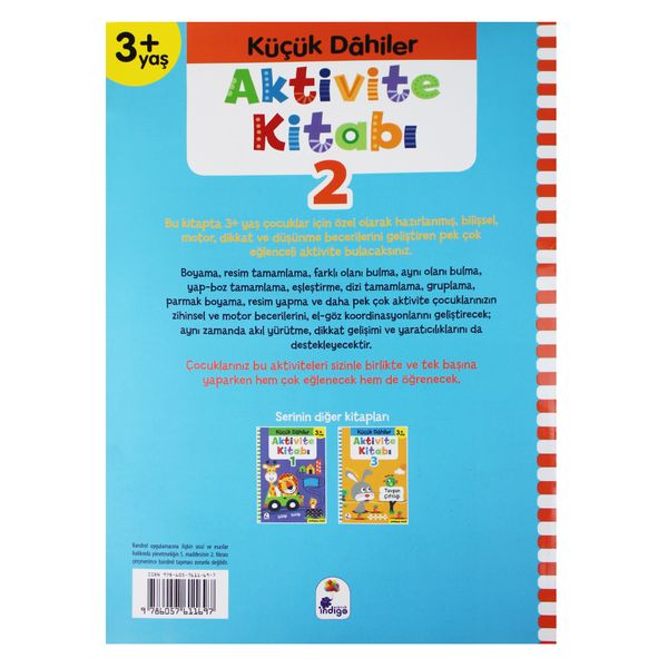Küçük Dahiler Aktivite Kitabı 2 - KİTAPLAR (2)