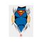 Superman Motto Kartı - MOTTO KARTLARI
