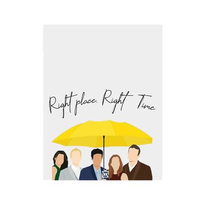 How I Met Your Mother Motto Kartı