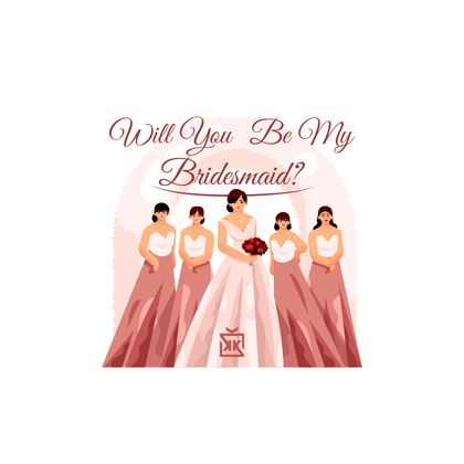 Will You Be My Bridesmaid 2 Motto Kartı