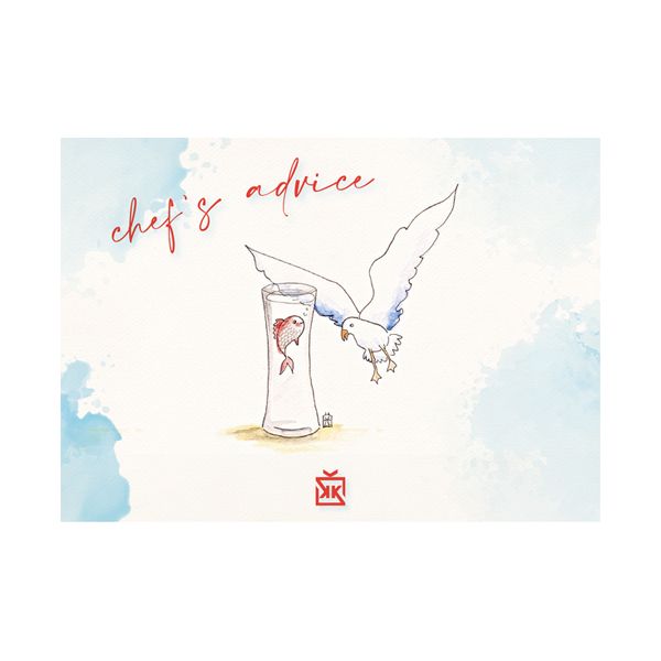 Chef's Advice Motto Kartı - MOTTO KARTLARI