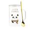 Cute Panda Cam Kupa - I Love You Beary Hediye Kutusu içinde