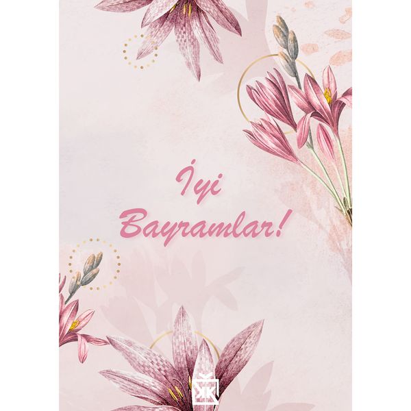 İyi Bayramlar Motto Kartı - MOTTO KARTLARI
