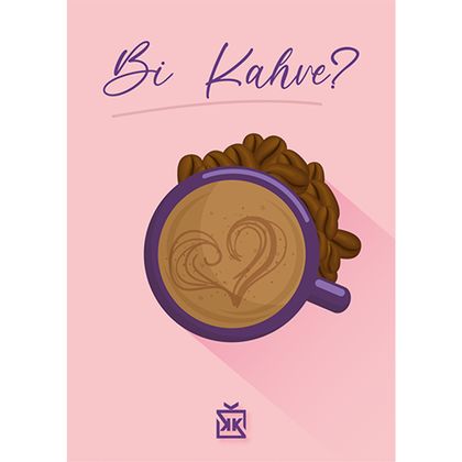 Bi Kahve? Motto Kartı