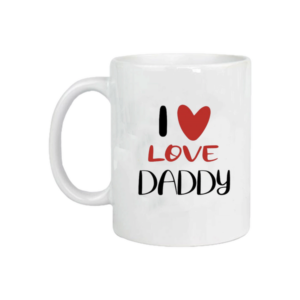 I Love Daddy Tasarım Kupa