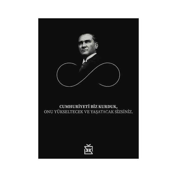Cumhuriyeti Biz Kurduk Motto Kartı - MOTTO KARTLARI