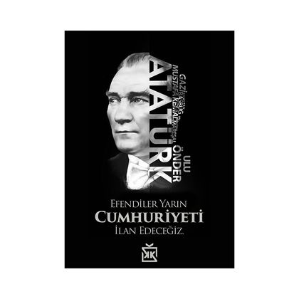 Cumhuriyeti İlan Edeceğiz Motto Kartı