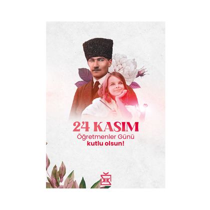 Canım Öğretmenim Motto Kartı 