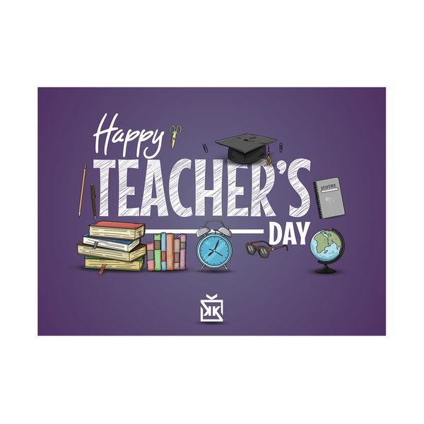 School Öğretmenler Günü Motto Kartı - MOTTO KARTLARI