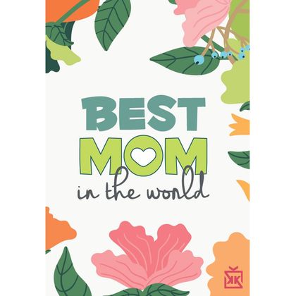 Best Mom Motto Kartı