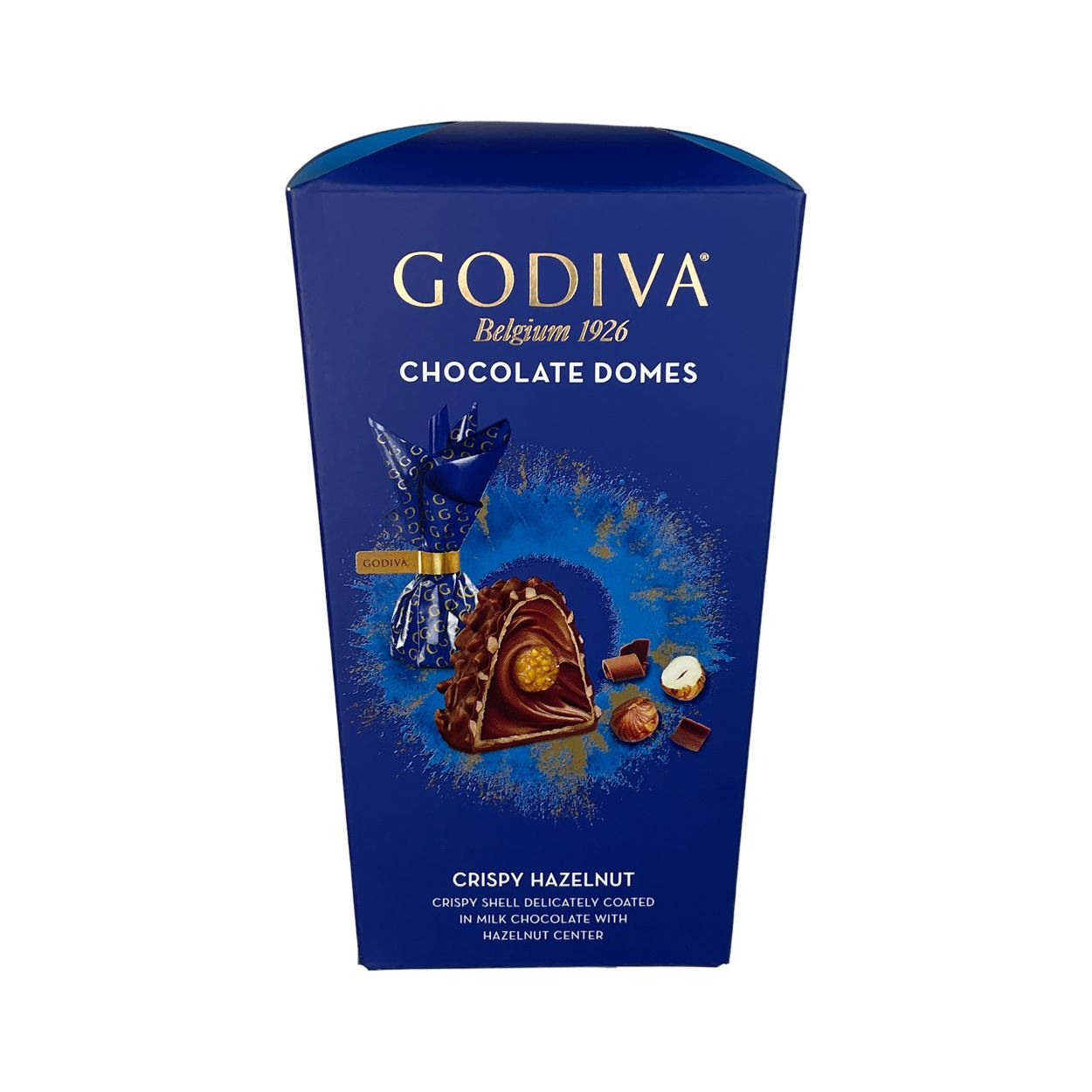 Godiva Choc Domes Belgium 1926 Fındıklı 123 Gr - Lacivert Babalar Gününe Özel Hediye Kutusu içinde