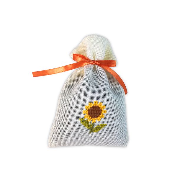Ay Çiçeği Baskılı Lavanta Kesesi - DEKORATİF ÜRÜNLER