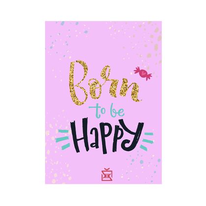 Born To Be Motto Kartı