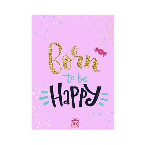 Born To Be Motto Kartı - MOTTO KARTLARI