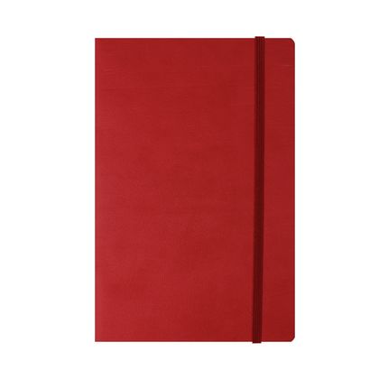 Soft Kırmızı Termo Deri Defter A5