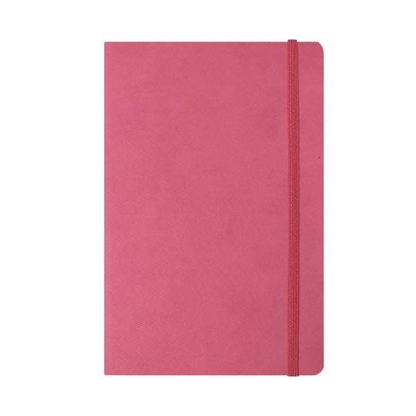 Soft Pembe Termo Deri Defter A5 - DEFTERLER