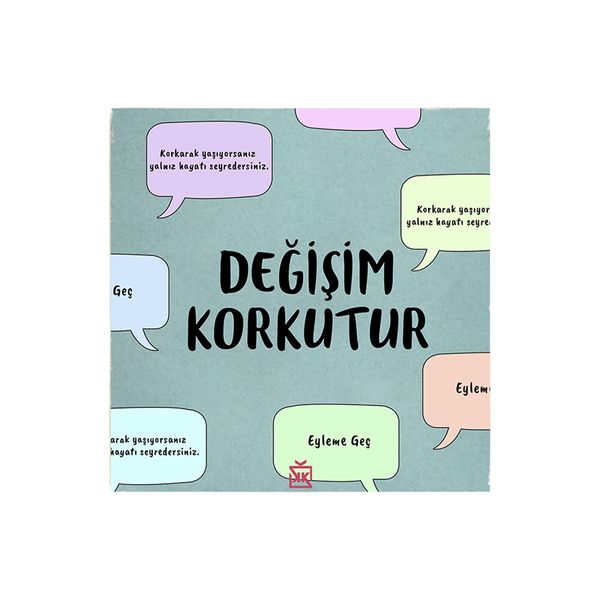 Değişim Korkutur Bardak Altlığı - BARDAK ALTLIKLARI