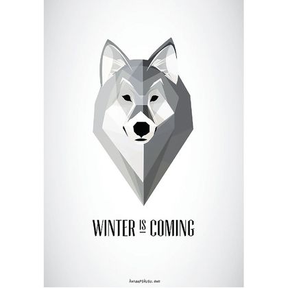 Winter is Coming Motto Kartı