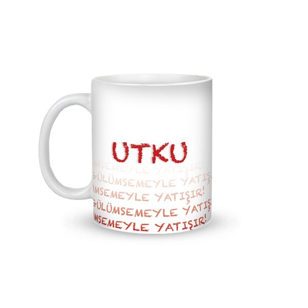 Ters Yüz Beyaz Öfke İsme Özel Baskılı Kupa - KUPALAR & BARDAKLAR (2)