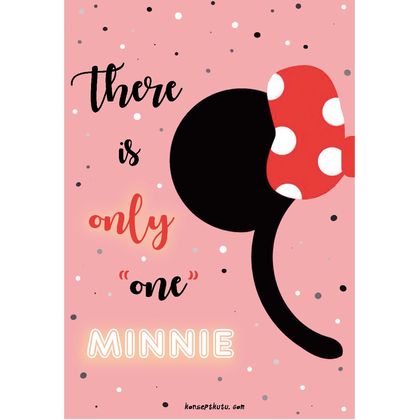 There is only one Minnie Motto kartı