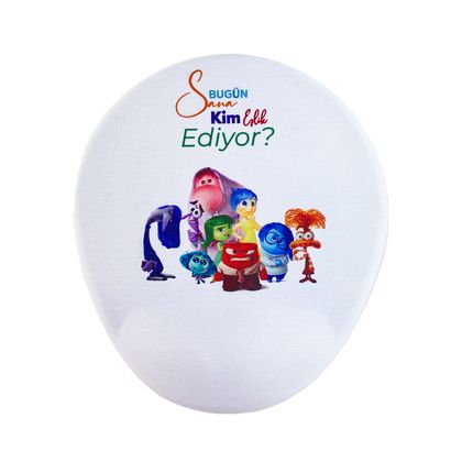 Ters Yüz Karakterleri Baskılı Mousepad