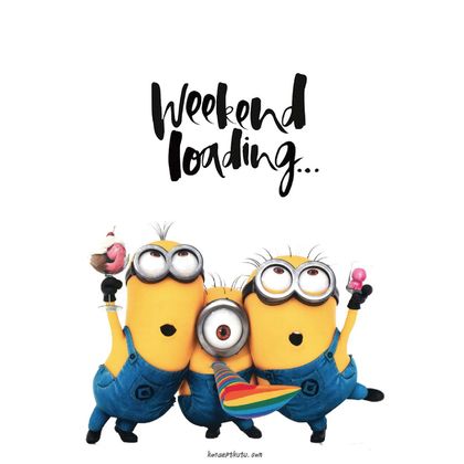"Weekend Loading" Motto Kartı