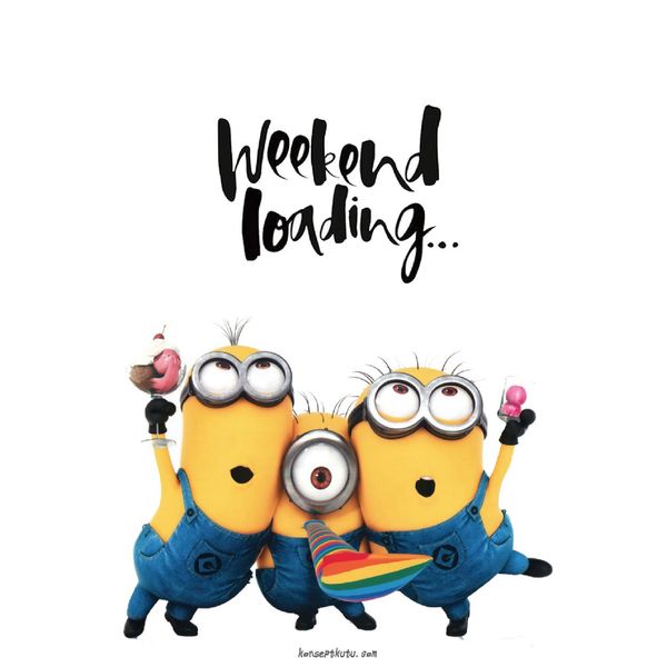 "Weekend Loading" Motto Kartı - MOTTO KARTLARI