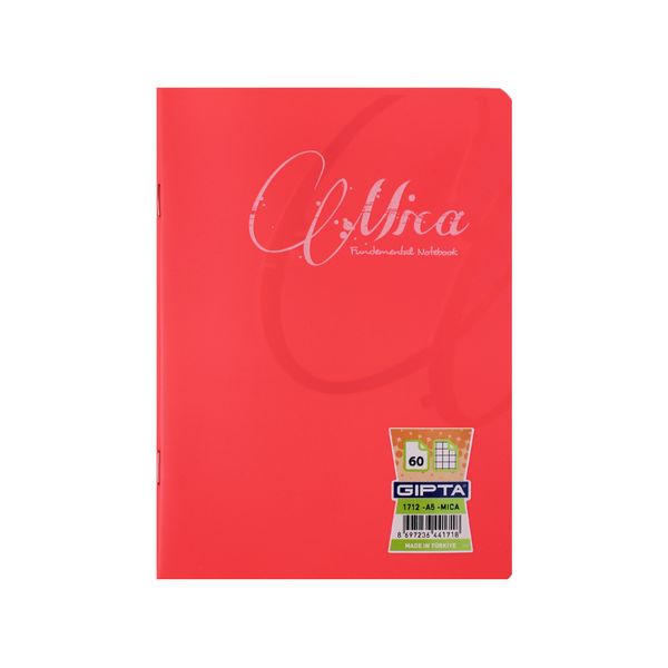 Nar Çiçeği Kareli A5 Defter - DEFTERLER