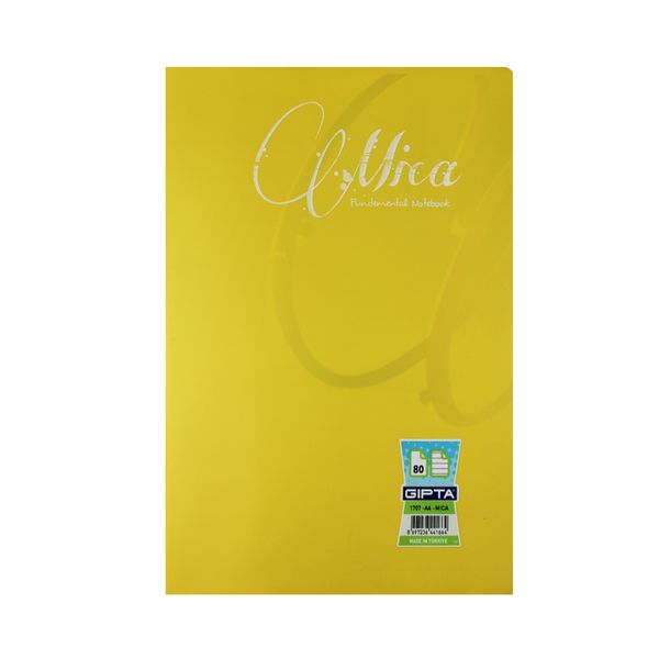 Sarı Çizgili A4 Defter - DEFTERLER
