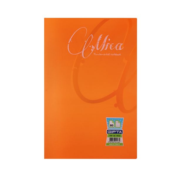 Turuncu Çizgili A4 Defter - DEFTERLER