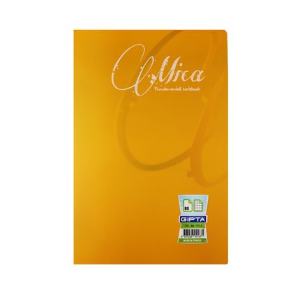 Turuncu Kareli A4 Defter