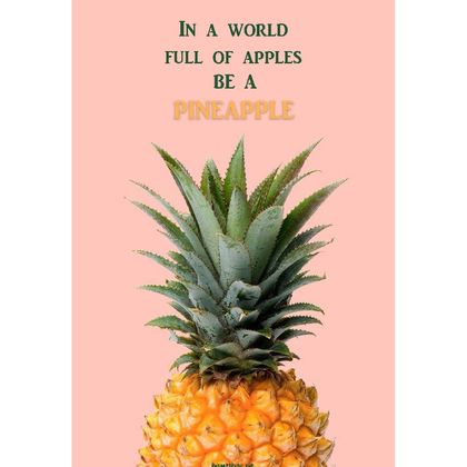 "Ananas" Motto Kartı