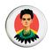 Frida Kahlo Teneke Kapaklı Mum - MUMLAR