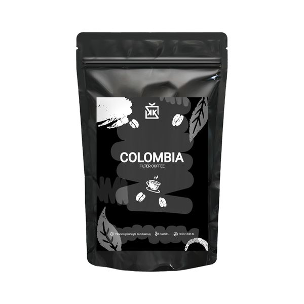 Siyah Colombia Filtre Kahve 50 Gr. - KAHVELER 