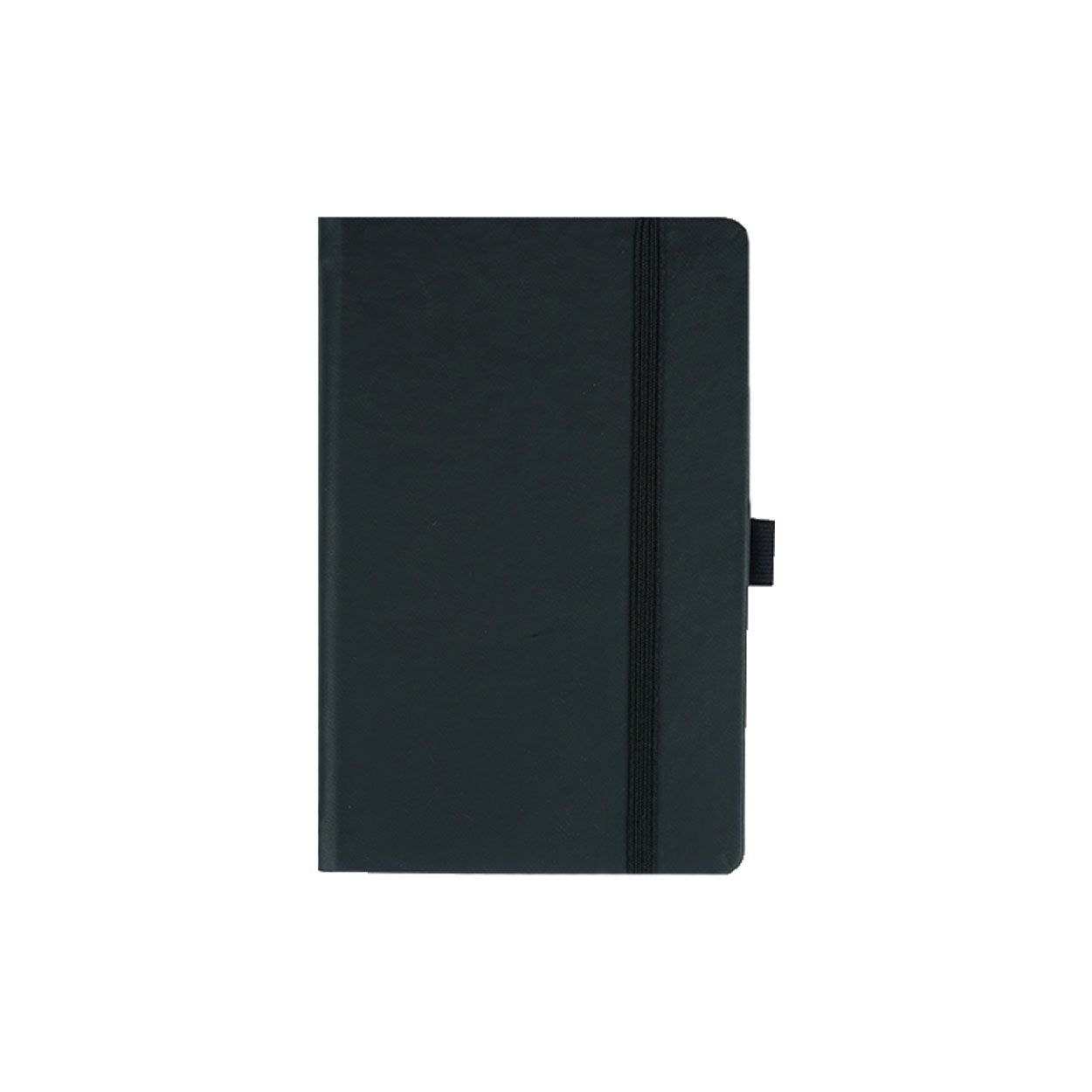 Siyah Termo Deri A6 Defter - Domino Hediye Kutusu içinde