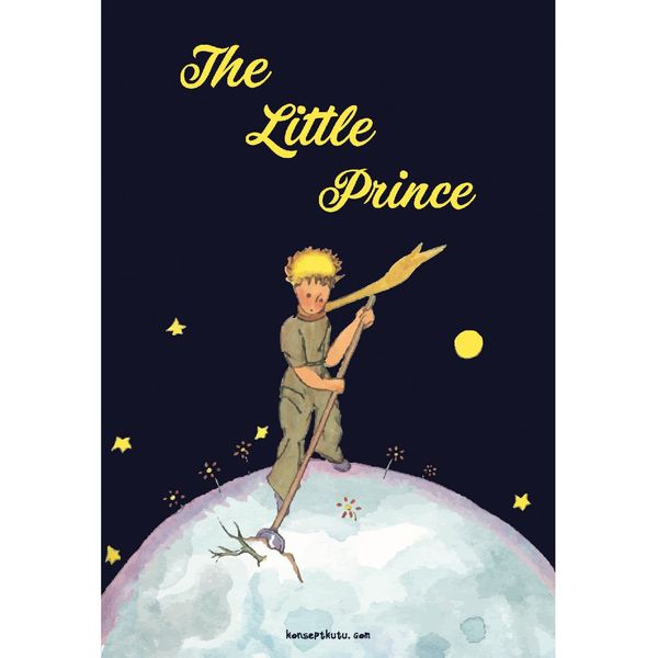 The Little Prince Motto Kartı - MOTTO KARTLARI
