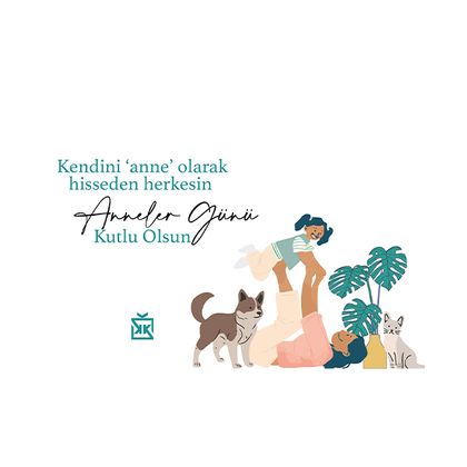 Canım Annem Motto Kartı