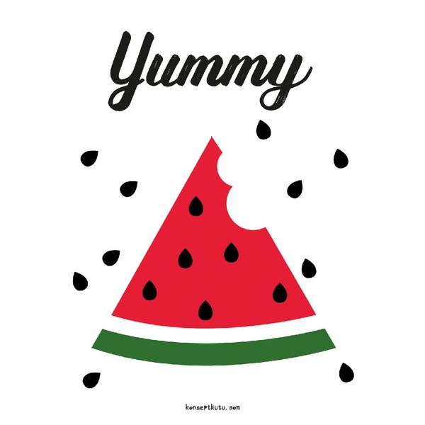 Yummy Motto Kartı  - MOTTO KARTLARI