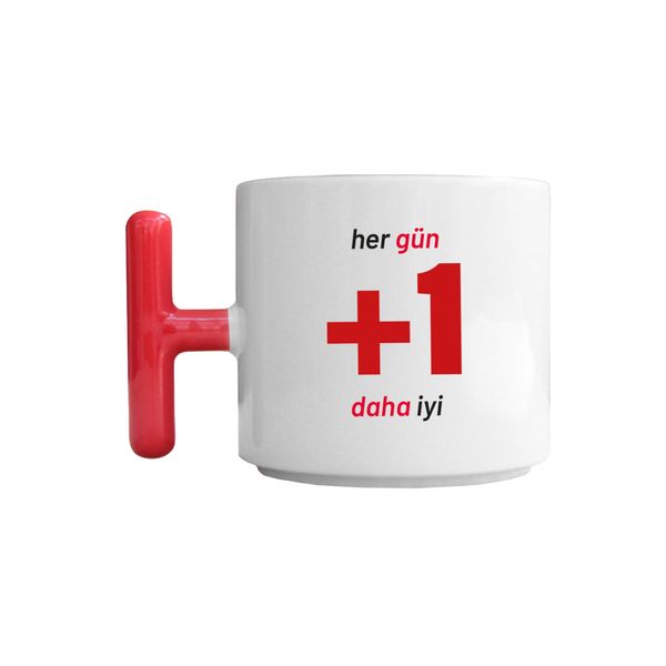 +1 Daha Güzel Baskılı Kupa - KUPALAR & BARDAKLAR