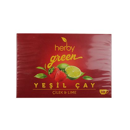 Herby Yeşil Çay Çilek ve Lime