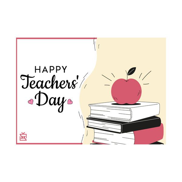 Happy Teachers Day Motto Kartı - MOTTO KARTLARI